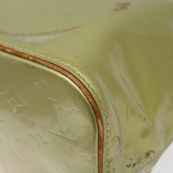 LOUIS VUITTON Monogram Vernis Houston Hand Bag Gris - Picture 8 of 14